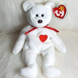 "Ty Beanie baby" Valentino bear 1994. Rare. NWT